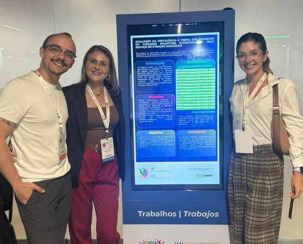 Produ��o cient�fica da Univ�s � mostrada em Congresso Internacional de Cuidados Paliativos